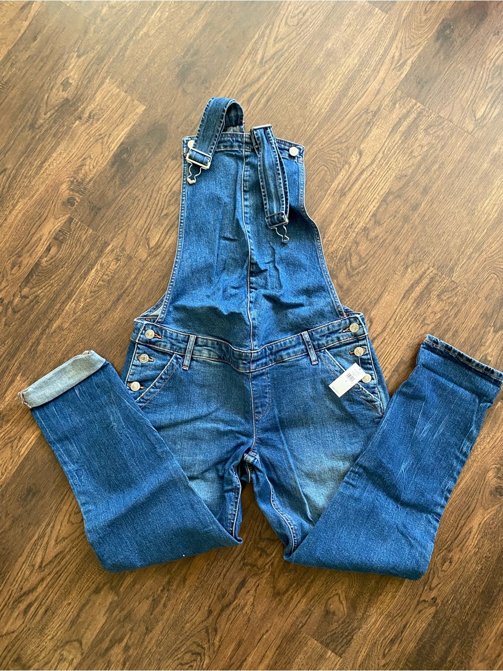 GAP Women's Maternity Denim Overalls